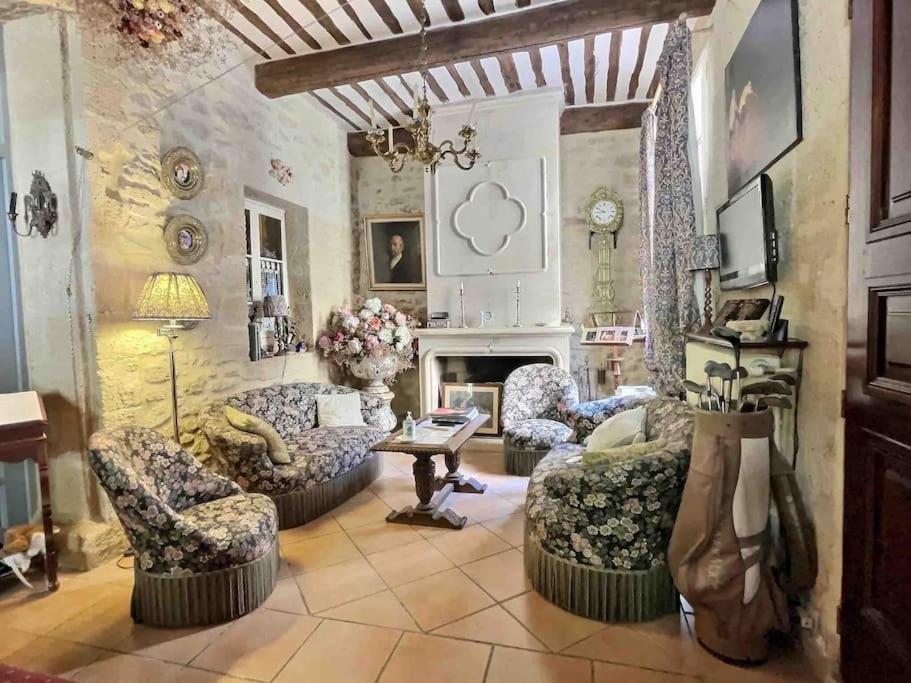Chez Lydia - Osez La Vie De Chateau ! Pont Du Gard, Uzes 레물링 외부 사진